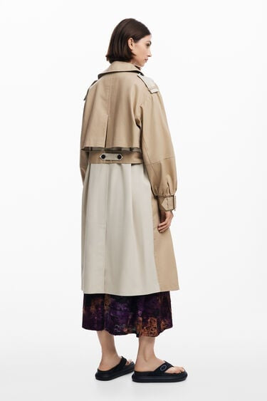 Kombinierter Trenchcoat