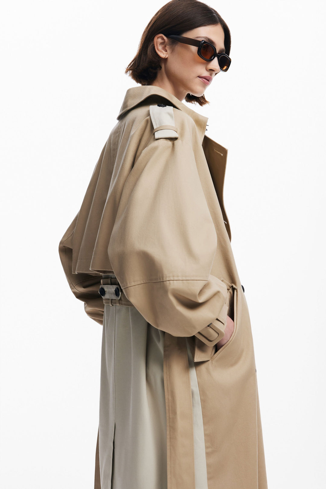 Kombinierter Trenchcoat