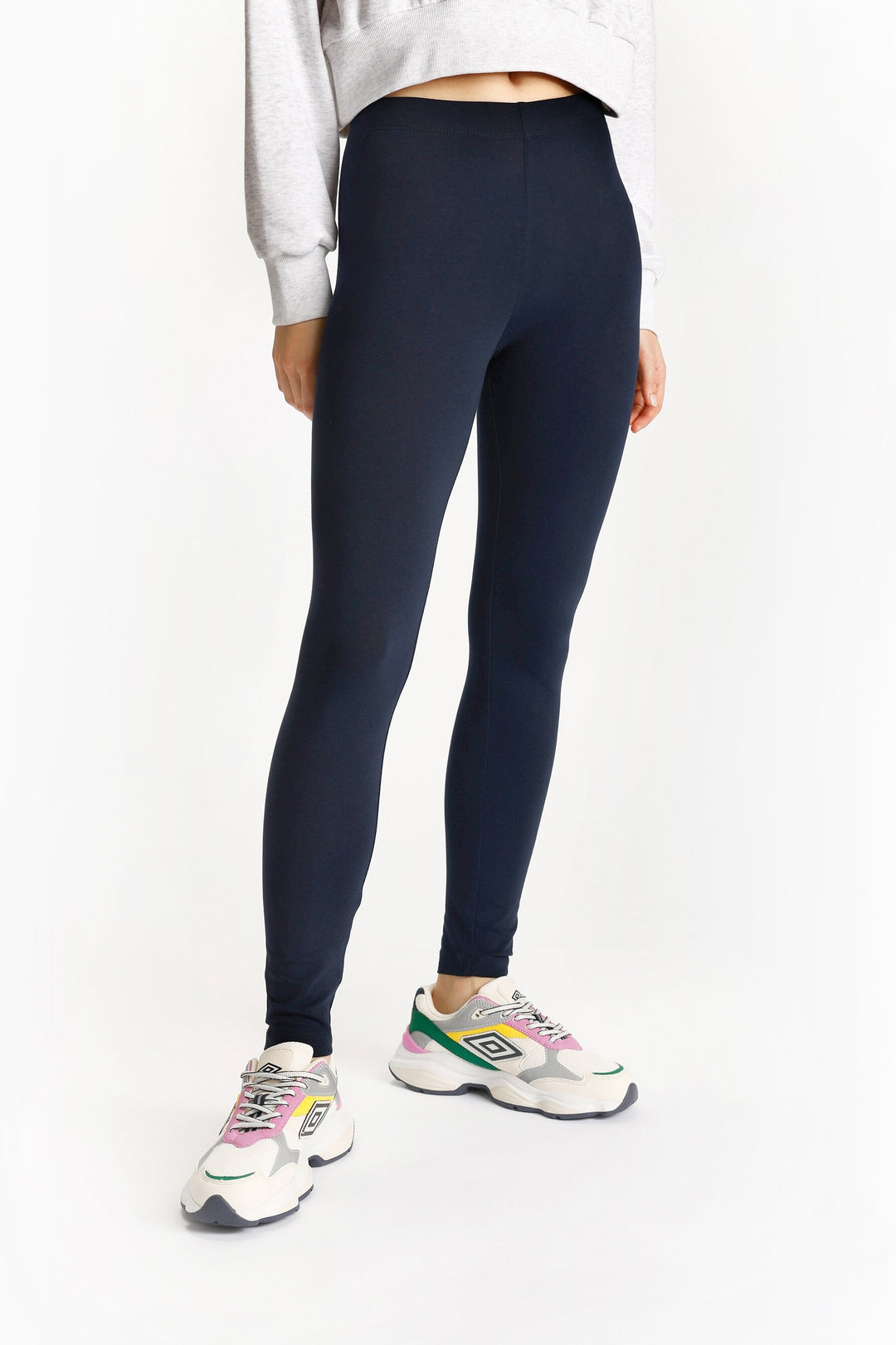 Lange Basic-Leggings