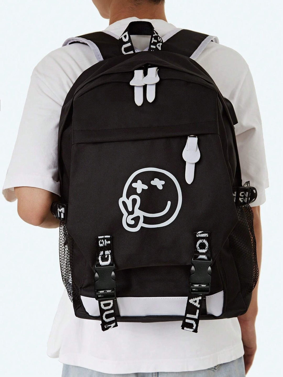 Funktioneller Rucksack mit Schnallendetails