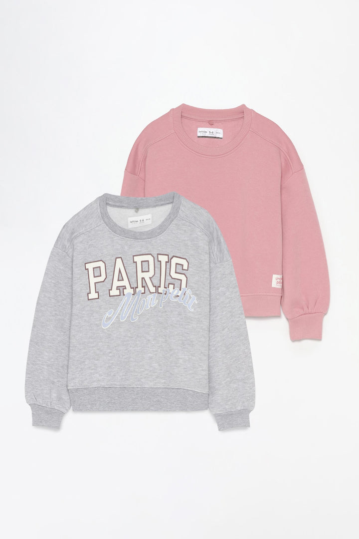 2er-Pack passende Sweatshirts