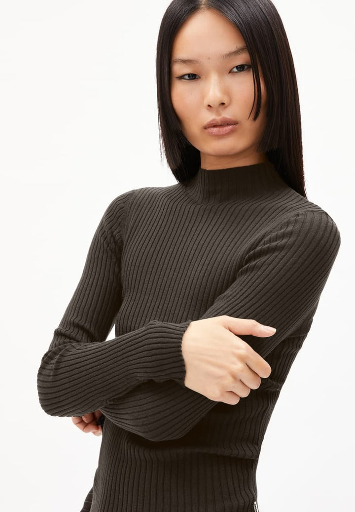 Pullover Slim Fit aus Bio-Baumwolle