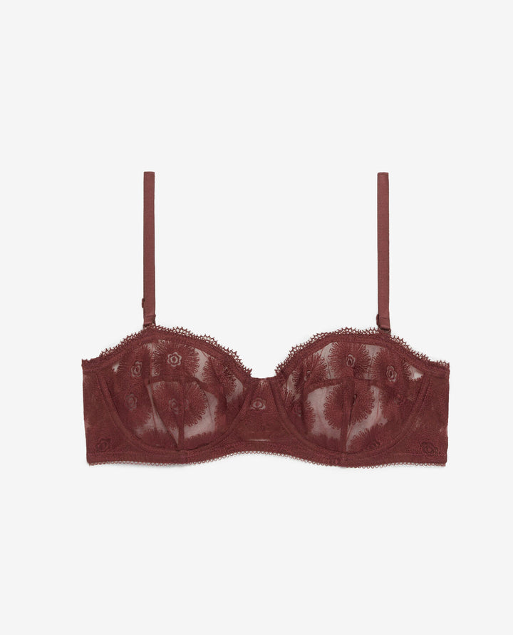 IVA brauner Bandeau-BH