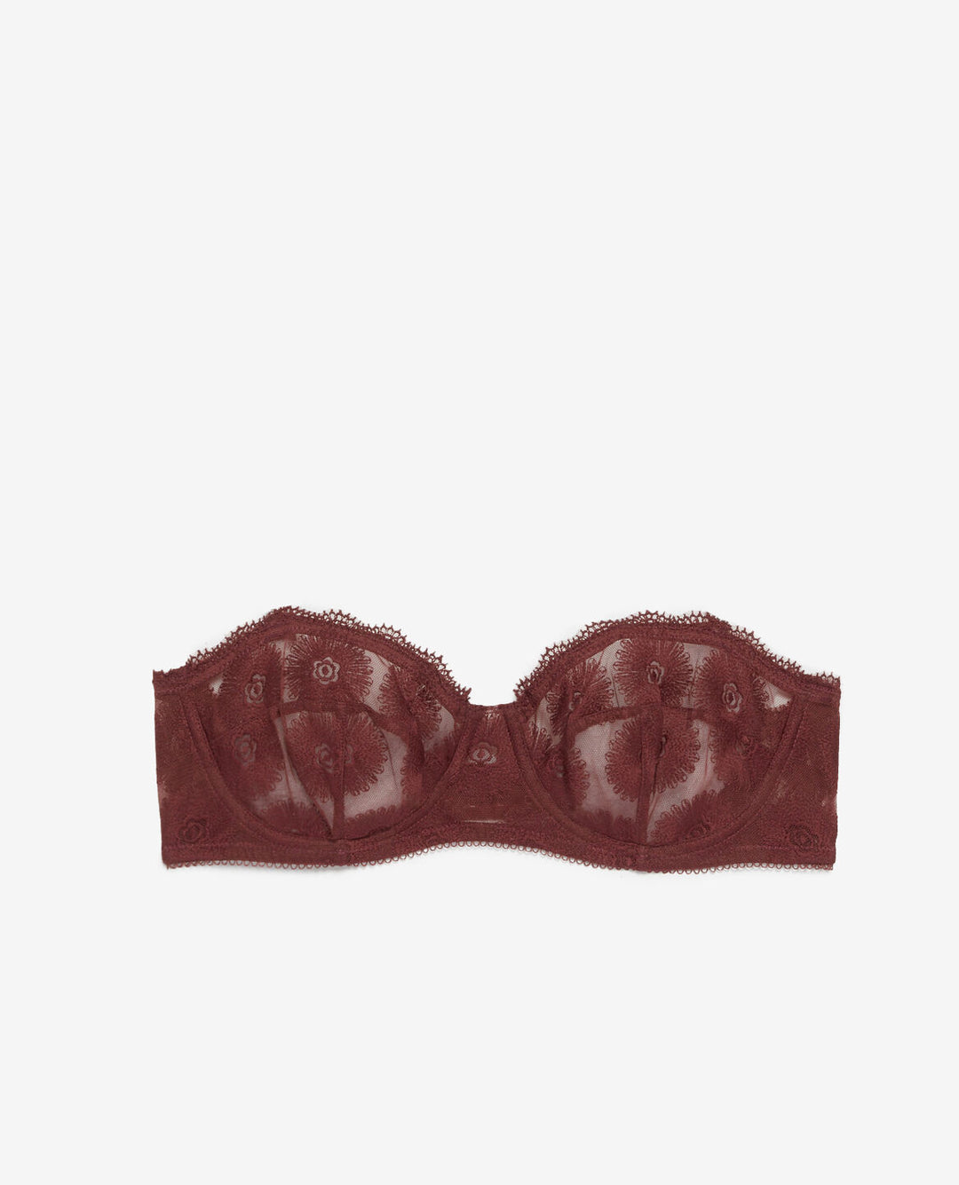 IVA brauner Bandeau-BH