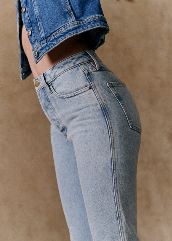 Raw Sexy Mid-rise pocket jeans