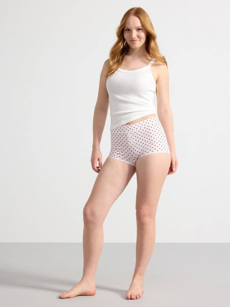 Boxershorts mit hoher Taille