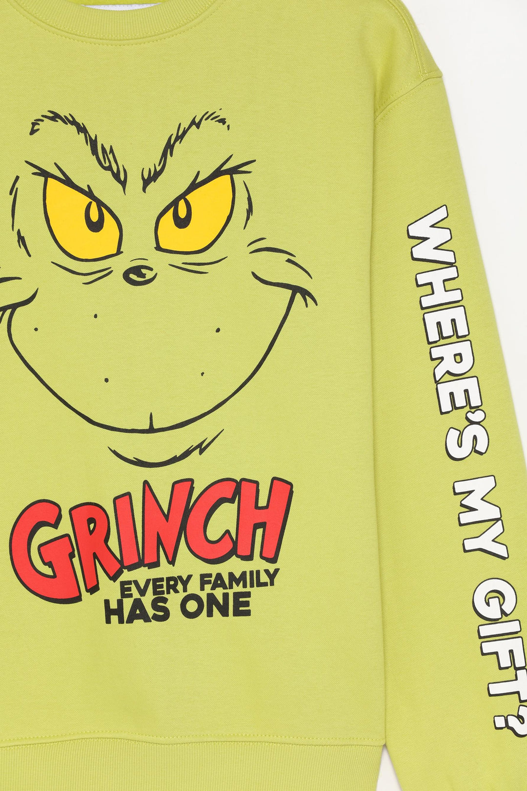 Das Grinch-Sweatshirt