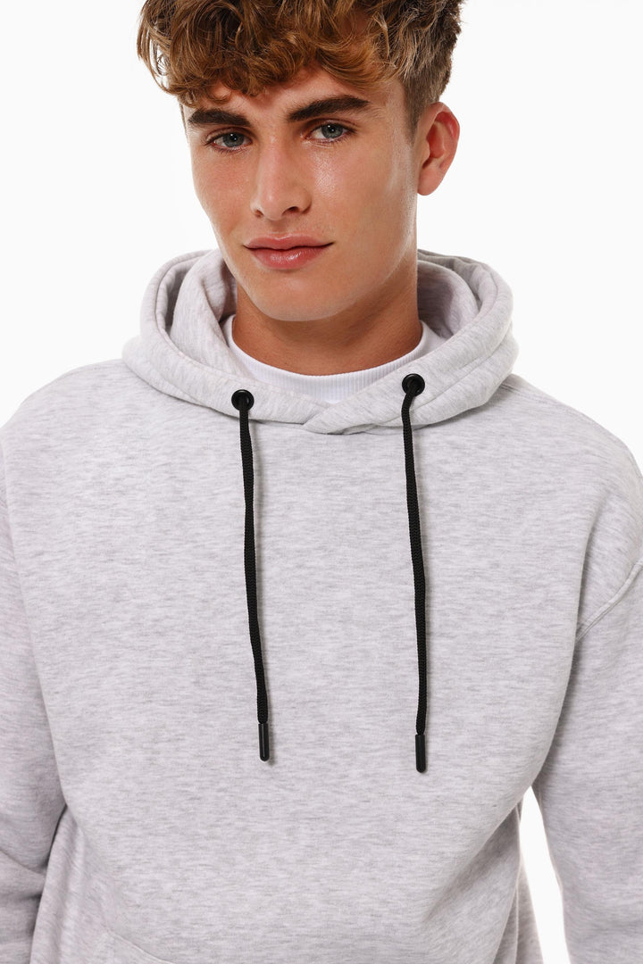 Basic-Sweatshirt mit Kapuze