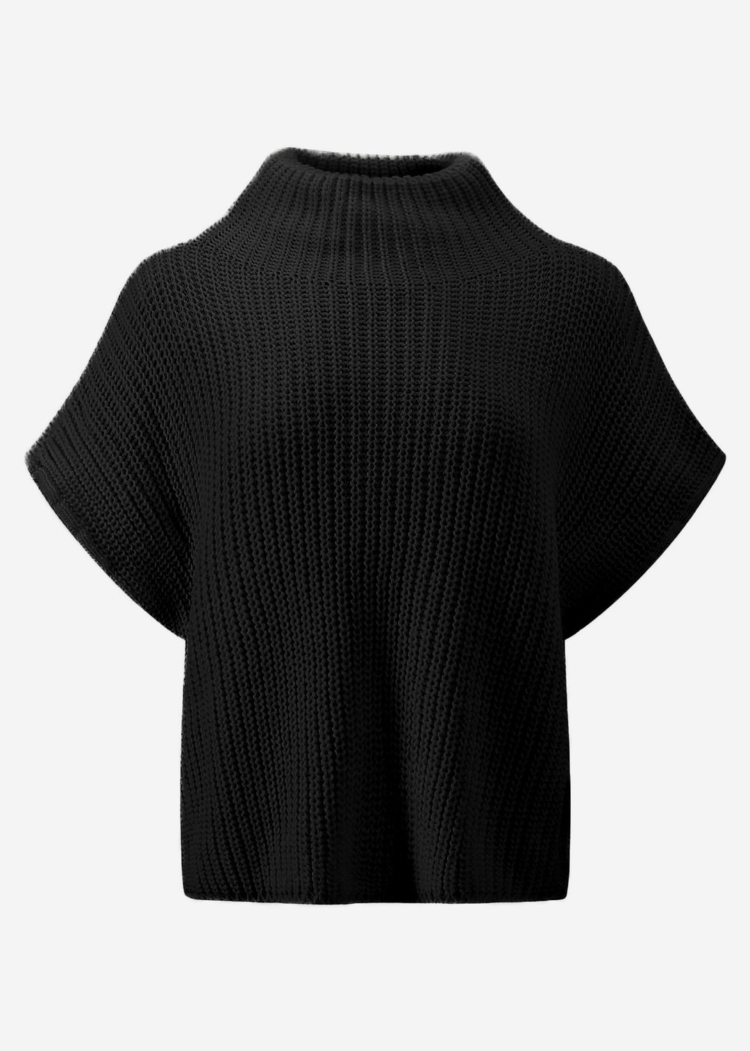 Pullunder mit Turtleneck - schwarz