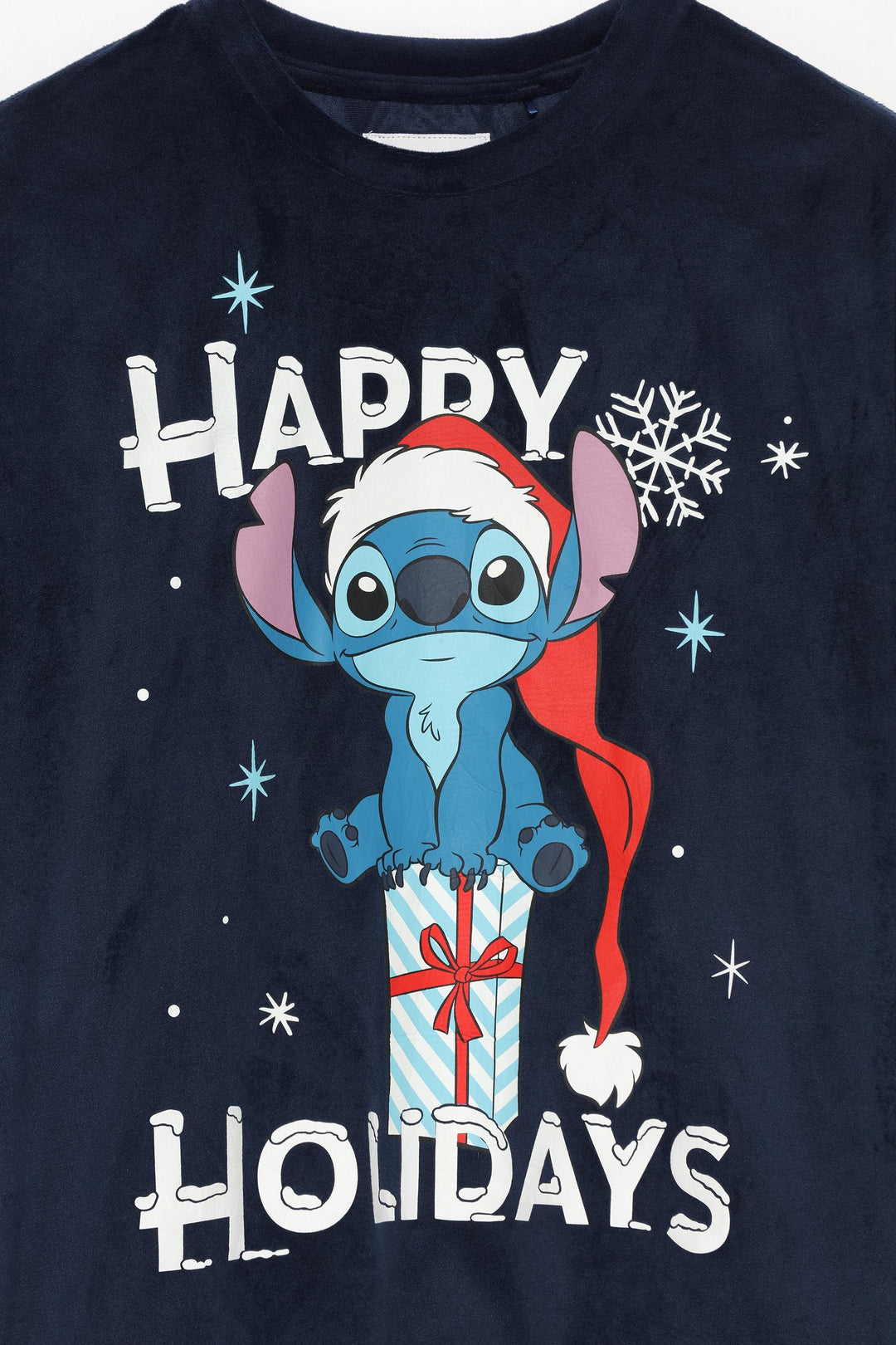 Pyjama aus Stitch-Samt