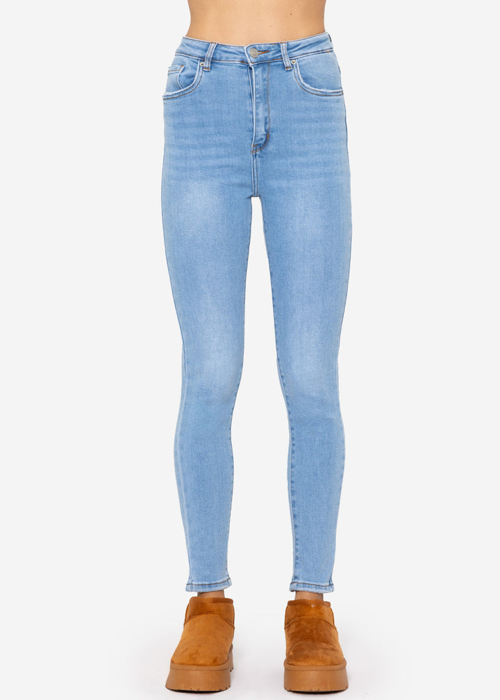 MIT ÄRMELN - Jeans Skinny Fit - blau