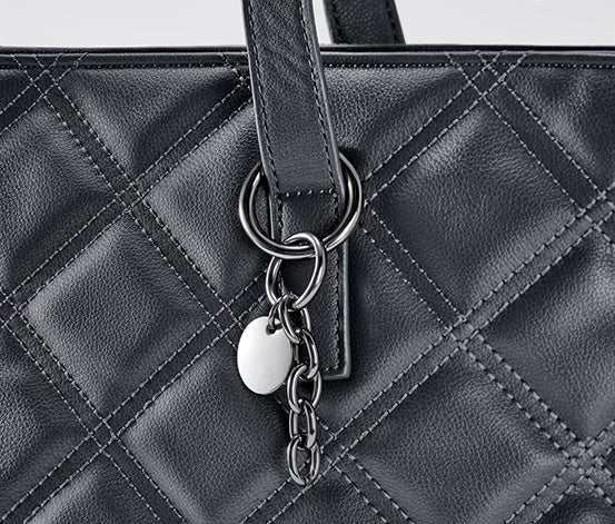 Damen Handtasche, Schwarz