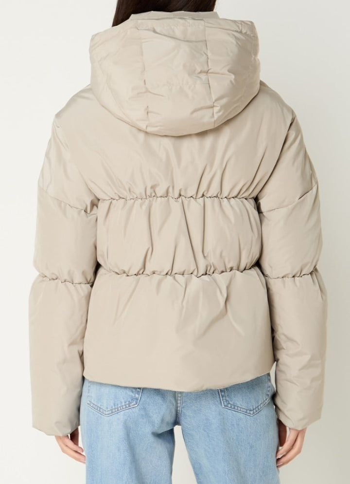 Maya Pufferjacke mit abnehmbarer Kapuze