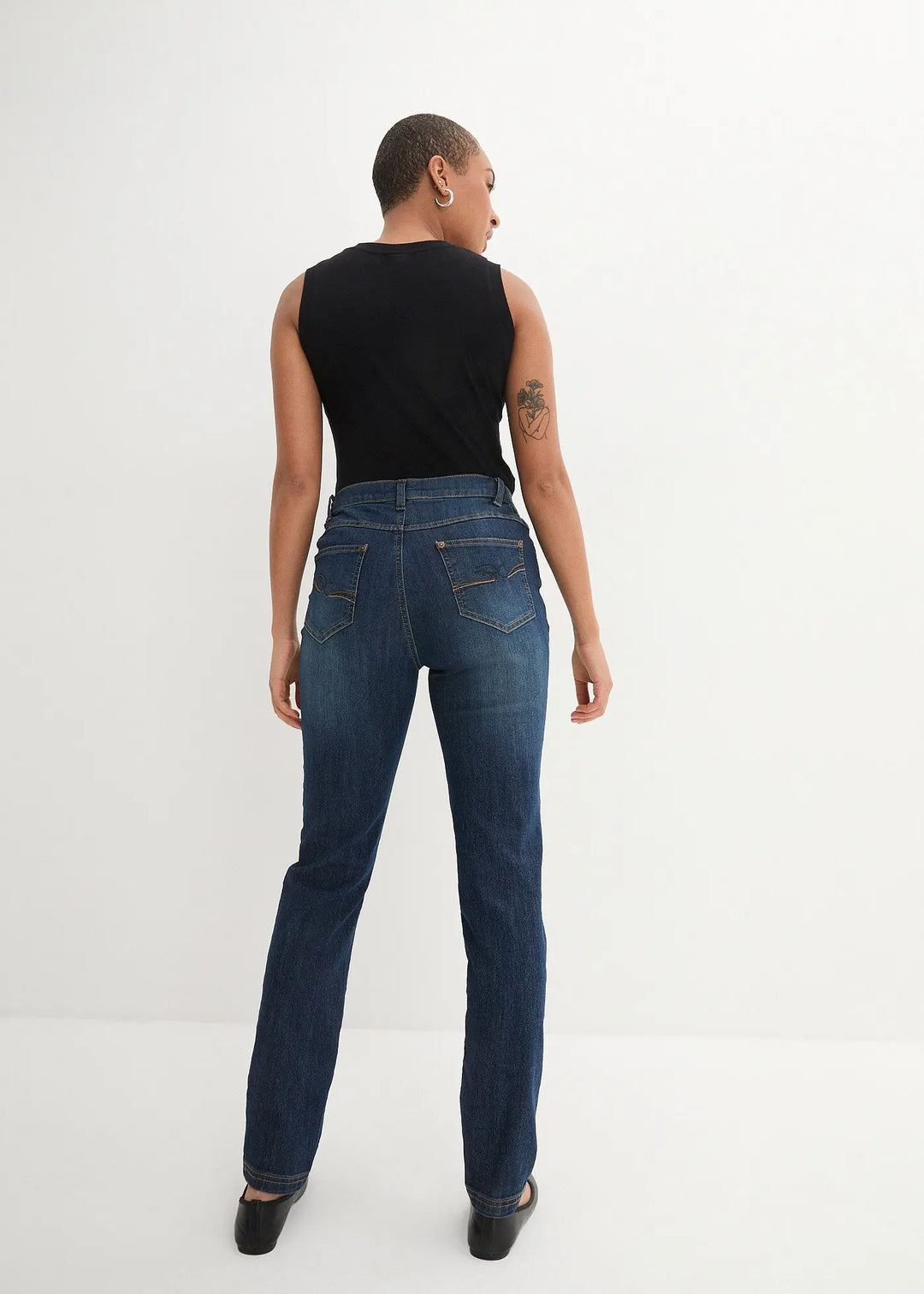 Skinny-Jeans mit bequemer Taille