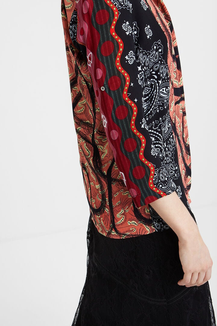 Boho-Shirt im Asien-Look