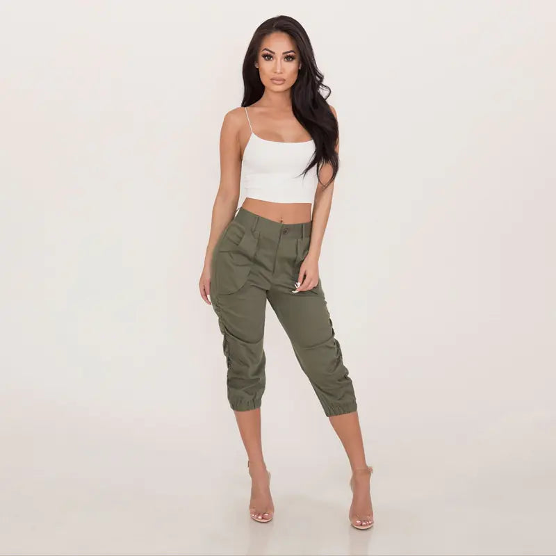 Women's Casual Harem Pants and Cropped Trousers