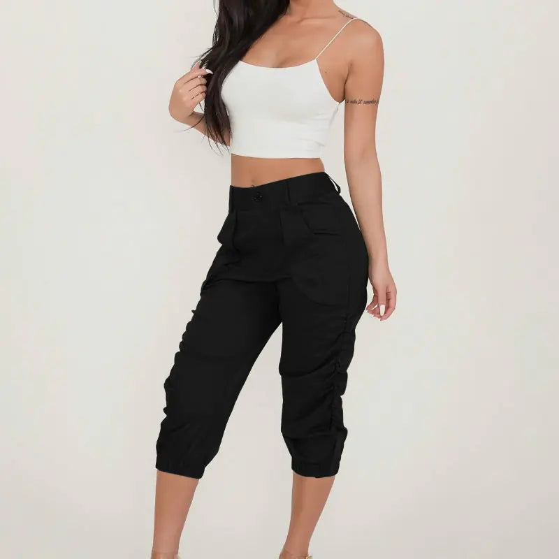 Women's Casual Harem Pants and Cropped Trousers
