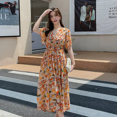 High-end Retro Long Dress for Women